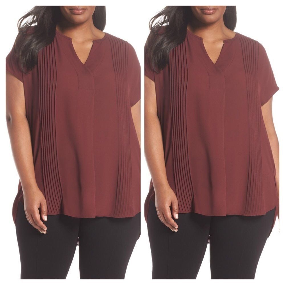 Sejour Pleat Tunic Size OX